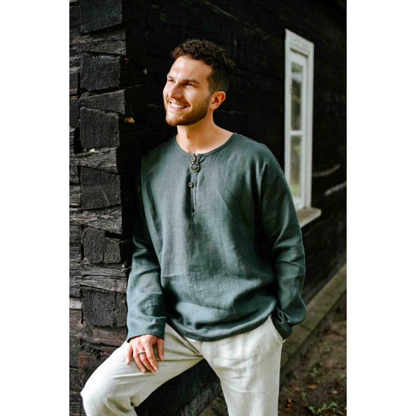 Lina krekls krāsains